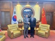 홍태용 김해시장, 주부산 중국총영사 만나 교류 협력 논의