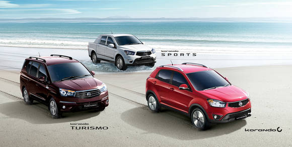 1분기 쌍용차의 흑자전환을 견인한 코란도 시리즈(사진 제공: 쌍용자동차)