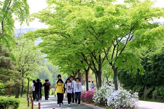 고양시의 아름다운 호수공원