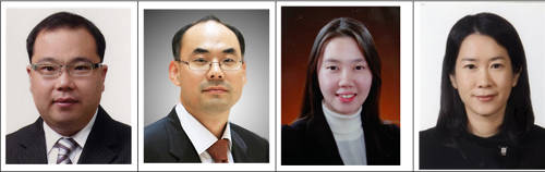 좌측부터 천마상(진정환), 금관상(장용준), 은관상(고민정 외2), 은관상(신소연 외1).