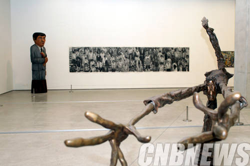 국립현대미술관 서울관 '코리안 뷰티'전 설치 작품 전경.(사진=왕진오 기자)