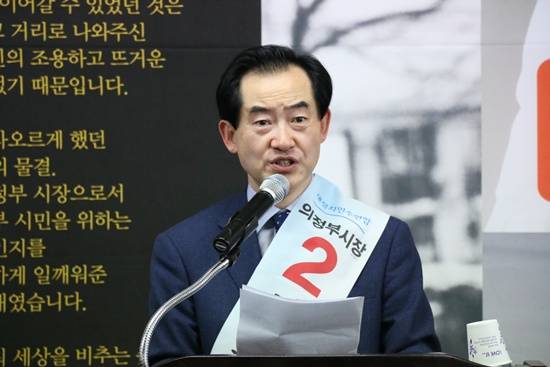 새정치민주연합 안병용 의정부시장 후보(현 시장)