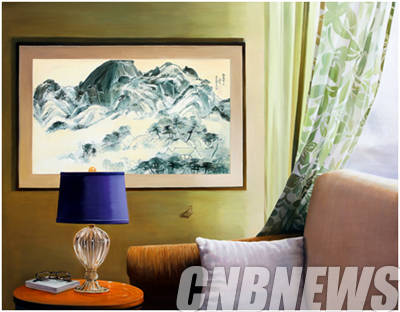 이은채, '사라져버린 기억'. 91x116.8cm, Oil on canvas, 2014.