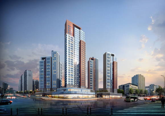 아크로힐스 논현 투시도(사진 제공: 대림산업)