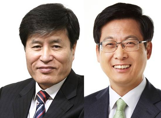 강현석 전시장고 최성 현 시장이 6.4지방선거에서 정책대결을 펼치고 있다.