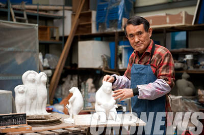 제12회 문신미술상 수상작가 고정수.