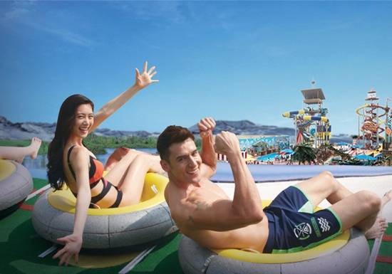 고양 원마운트 워터파크의 새모델, 클라라와 줄리엔 강