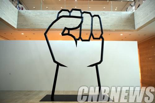 2012년 부산비엔날레 본 전시 출품작.(사진=왕진오 기자)