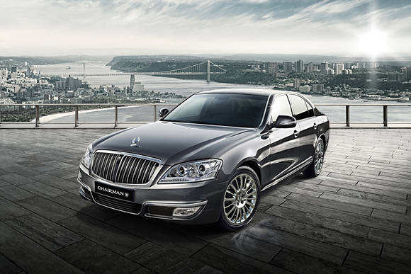 쌍용차의 럭셔리 세단 ‘체어맨 W 2015’(사진 제공: 쌍용자동차)