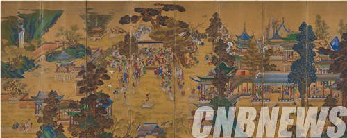 1억 9000만 원에 낙찰된 '곽분양행락도'.(이미지=서울옥션)