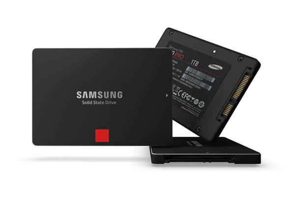 삼성전자의 V낸드 기반 SSD 850 PRO(사진 제공: 삼성전자)