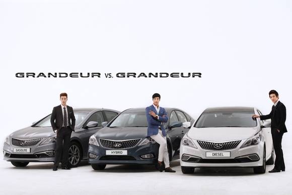 현대차가 29일부터 10월9일까지 전국 9개 비교시승센터에서 2박3일간 그랜저 가솔린, 디젤, 하이브리드와 수입차까지 직접 비교 시승할 수 있는 ‘그랜저 프리미엄 라인업 시승 이벤트’를 실시한다(사진 제공: 현대자동차)