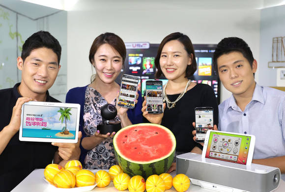 LG유플러스가 숙박·로밍 등 다양한 멤버십 혜택을 발표하고 있다(사진 제공: LG유플러스)