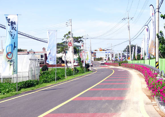 교황방문을 앞두고 개막될 천주교 아시아 청년대회 개최지 도로