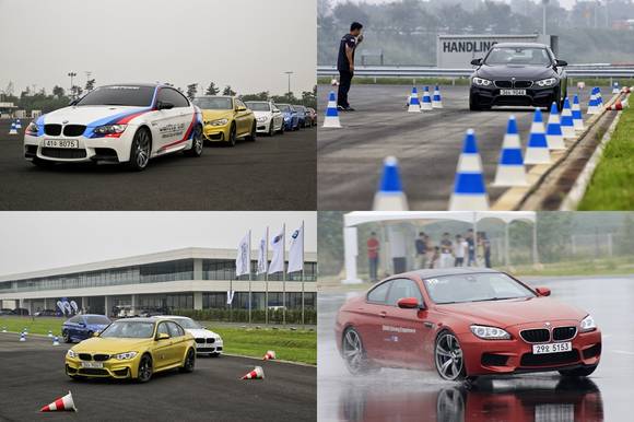 BMW M 트랙 데이 2014 행사 진행 모습(사진 제공: BMW코리아)