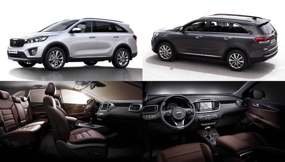 ‘올 뉴 쏘렌토’의 외관과 내부(사진 제공: 기아자동차)