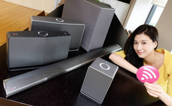 LG전자의 스마트 하이파이 오디오 ‘뮤직 플로우’(사진 제공: LG전자)
