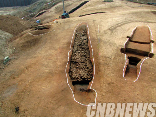 '6호 기와가마 전경'.(사진=문화재청)