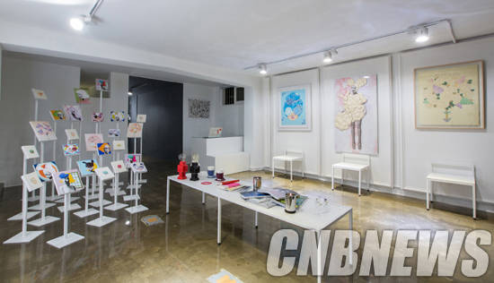 서울숲에 오픈한 '아트놀이터 핀프레임' 전경.