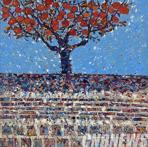 이대원의 1974년작 '담'(이미지=서울옥션)