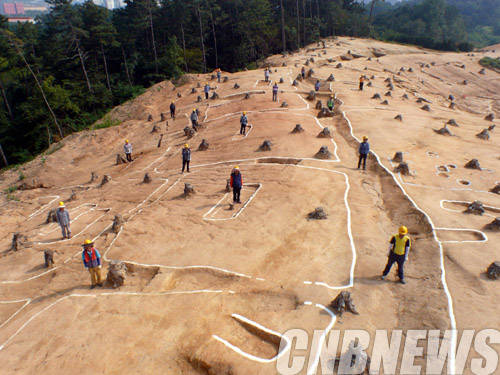 '봉산리 유적 전경'.(사진=문화재청)