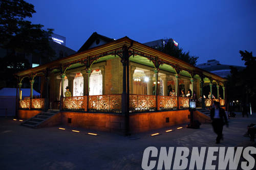 '덕수궁 정관헌 야경'.(사진=한국문화재재단)