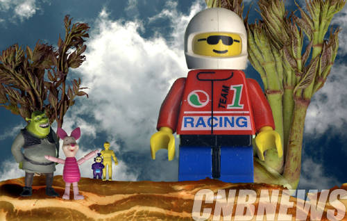 이상희, '우리는 친구'. 114×80cm, Digital-Photogram (scano-type), 2008.