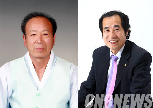 '중요무형문화재, 소목장 엄태조씨와 소병진씨'.(사진=문화재청)