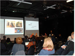 슬로바키아 코시체에서 개최된 2013 제46회 AICA총회 학술회의 모습.