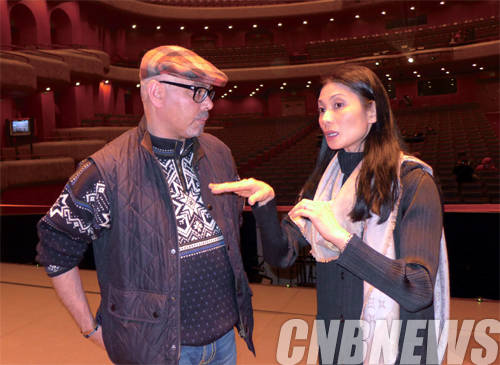 국립발레단장 강수진과 남편 툰치 소크몐.(사진=이은주·최시내)