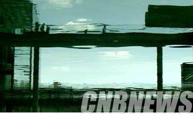 엘레나 나사넨, 'La Villette', Single channel video, 7min 45sec, Stereo sound, 2009.