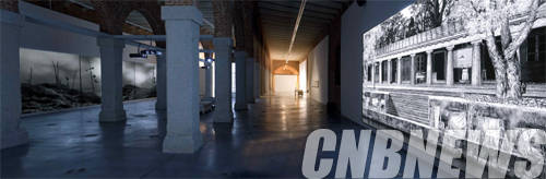 IC-98, 'A View from the Other Side'. Exhibition view at Conde Duque, Spain, 2011.