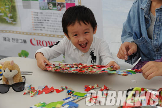 2013 서울아리랑페스티벌 '아이랑 아리랑' 체험 현장.