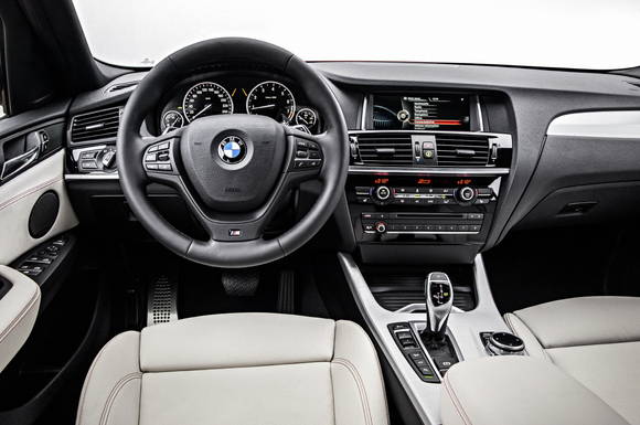 BMW 뉴 X4의 내부 인테리어(사진 제공: BMW코리아)