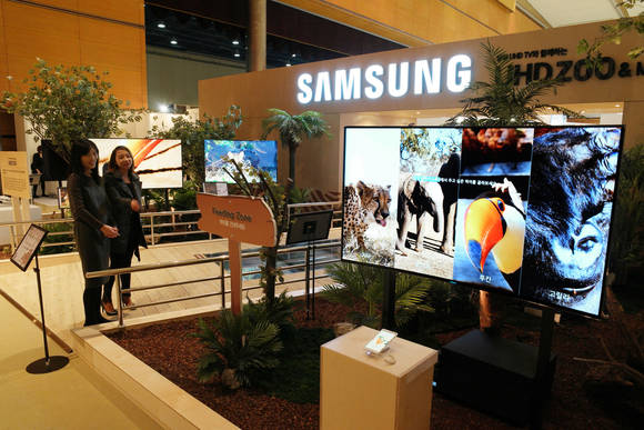 삼성전자가 2014 창조경제박람회에서 ‘UHD 뮤지엄&주’를 전시한다(사진 제공: 삼성전자)