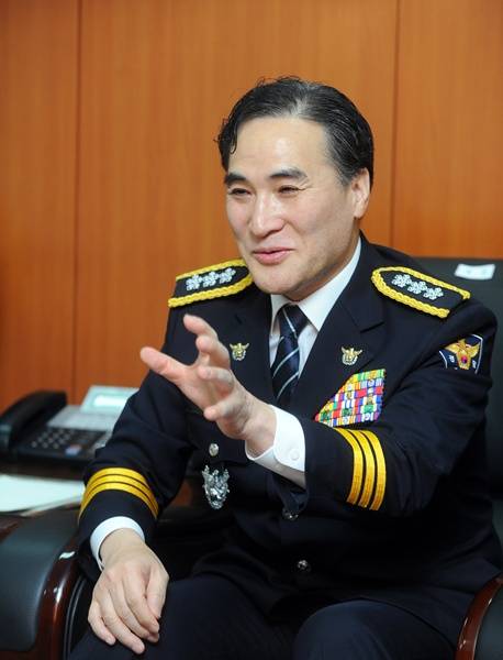 4일 취임한 김종양 경기지방경찰청장(치안정감), 사진=경기도경찰청 제공