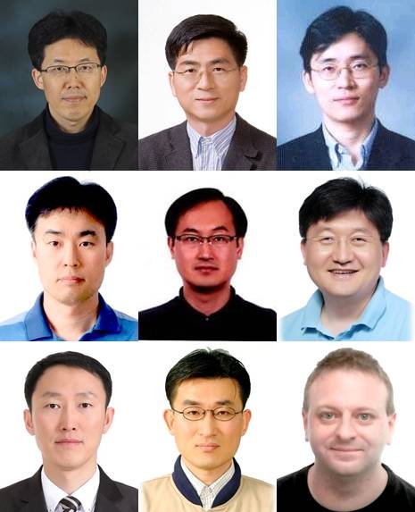 삼성전자가 ‘2015년 마스터’로 선정한 9인의 최고기술전문가들(사진 제공: 삼성전자)