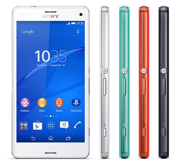 CJ헬로모바일이 출시를 선언한 소니 엑스페리아 Z3 컴팩트(사진: 소니)