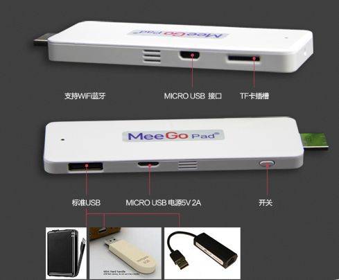 초소형 스틱PC ‘미고패드(Meegopad) T01’(사진: 알리익스프레스)