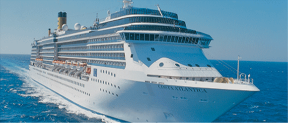 오는 10일 부산항에 입항하는 이탈리아 크루즈 ‘Costa Atlantica’호. (사진제공=부산시)