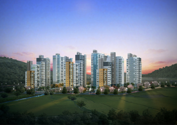 ‘거제 옥포 도뮤토’ 투시도. (사진제공=포스코A&C)