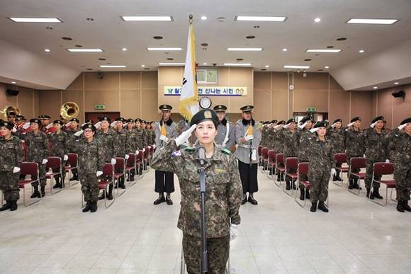 통합방위태세 확립과 지역 발전 위해 활동하게 될 과천시 여성예비군(사진=51사단 제공)