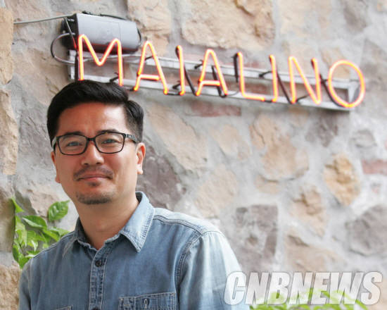 현대카드의 퇴직자 창업 지원 1호점 마이알리노 김형건 사장. (사진=이성호 기자)