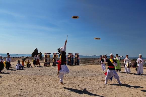 제부도문화공연 장면(사진=경기도 제공)