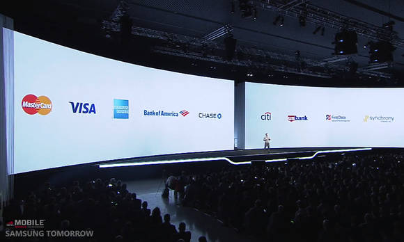 삼성페이는 국내외 대부분의 신용카드를 지원한다(사진: 삼성전자)