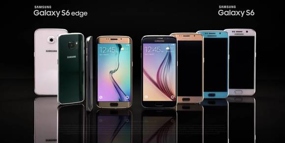 삼성페이 성공의 관건인 갤럭시S6과 갤럭시S6엣지(사진: 삼성전자)
