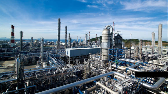 충남 대산의 한화토탈 공장 전경(사진: 한화토탈)