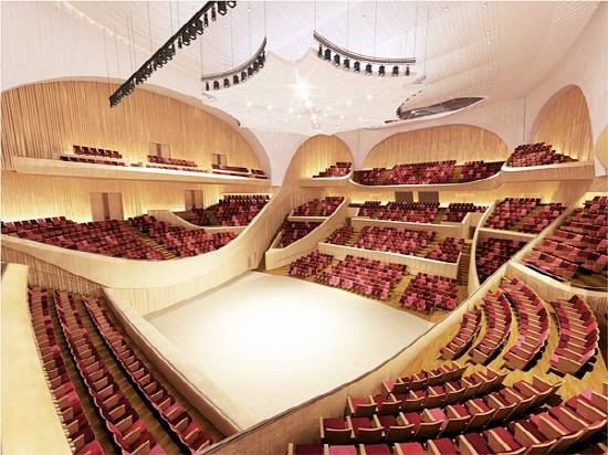 제2롯데월드 콘서트홀 내부 조감도. (사진제공=롯데물산)