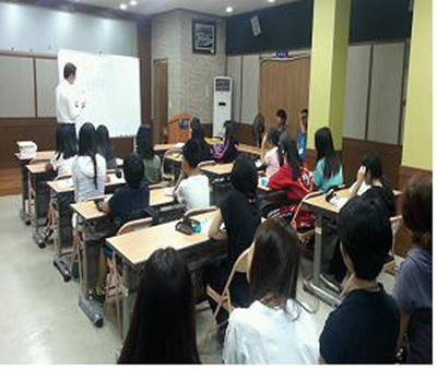 (사진제공=금정구) 배나사 금정교육장 학생들이 수업을 받고 있다