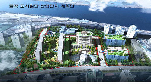 (사진제공=북구) 금곡 도시첨단 산업단지 계획안